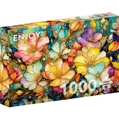 ENJOY Fancy Flower Garden 1000p palapeli