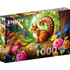 ENJOY Blossom Squirrel 1000p palapeli