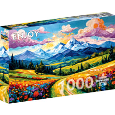 ENJOY Flowered Valley 1000p palapeli