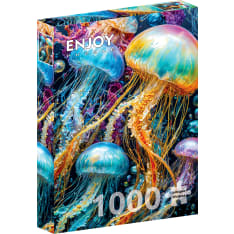 ENJOY Jellyfish Glow 1000p palapeli
