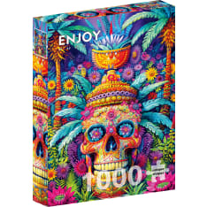 ENJOY Jungle Skull 1000p palapeli