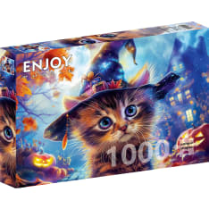 ENJOY Little Witch Cat 1000p palapeli