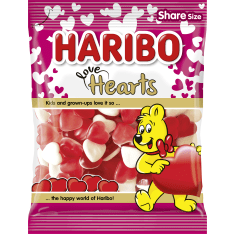 HARIBO Love Hearts 160 g candy bag