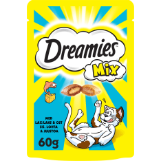 Dreamies Mix 60 g kissan makupala