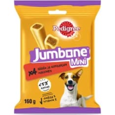 Pedigree 160g Jumbo Mini Beef & Poultry Dog Treats