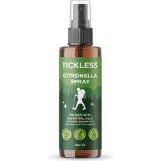 Tickless Citronella Spray ulkoiluun