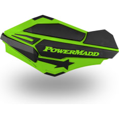 Powermadd Sentinel Kawasaki green/black hand guard