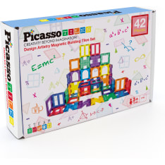 Picasso Artistry Magnetic Tiles 42-osainen magneettinen rakennussarja