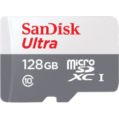 SanDisk Ultra 128GB MicroSDXC memory card