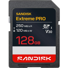 SanDisk Extreme Pro 128 GB SDXC card