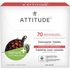 Attitude Phosphate-free and Chlorine-free 70-pack of dishwasher tablets