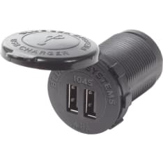 Blue Sea 4,8A pikalataus 2xUSB-pistorasia
