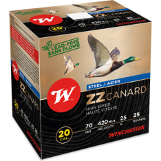 Winchester ZZ Canard Steel 20/70 25 g 25 kpl haulikonpatruuna