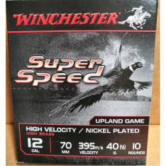 Winchester 12/70 Super Speed 40g Nickel 10 pc shotgun cartridge