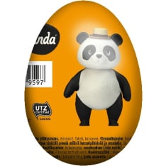 Panda 20 g chocolate egg