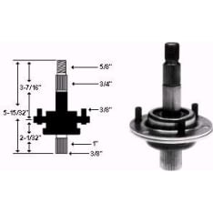 Pro Forest MTD 717-0900A bearing housing