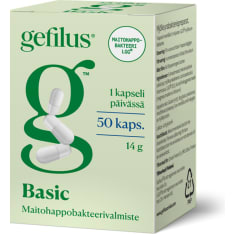 Gefilus Basic maitohappobakteerivalmiste