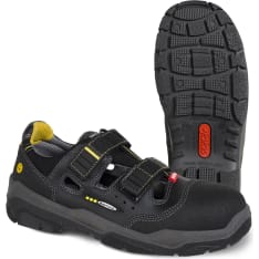Wearing 1510 Antislip S1 safety sandals