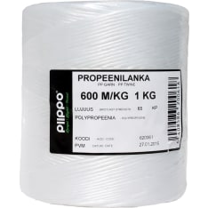 Piippo 600 1kg 600 m Propylene yarn