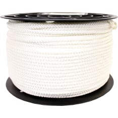 Pipe 6mm 200m white polyester rope