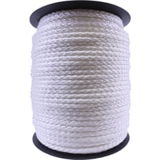 Pipe 10mm 180m white polyester rope