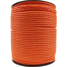 Piippo rope spool 6mm x 350m braided polyethylene rope