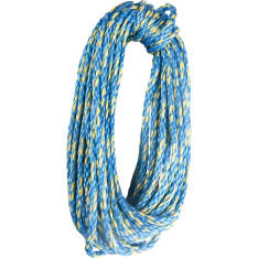 Pipe blue/yellow polypropylene rope