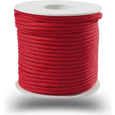 Pippo 3mm x 20 m red Polyester cord