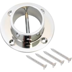 Pipe Ø 38 mm chrome-plated Rope wall bracket