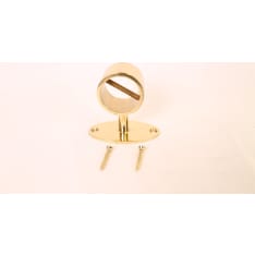 Pipe Ø 38 mm brass handrail bracket