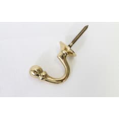Pipe brass 2 pcs/pc ball hook
