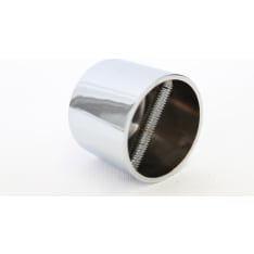 Barrel 36mm chrome rope end plug