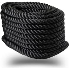 Pippo 36mm x 40m black Artificial hemp roll