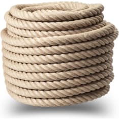 Pippo by the meter 24mm x 1 m natural Artificial hemp