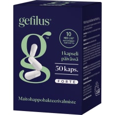 Gefilus Forte kapseli maitohappobakteerivalmiste 50kaps ravintolisä