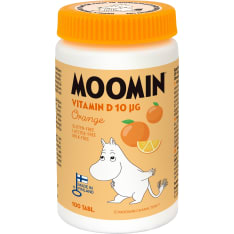 Moomin Vitamin D 10µg orange chewable tablet 100tablets food supplement