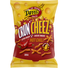 Taffel CrunCheez Hot Chili 225 g maissisnacks