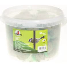 Tintti Fat balls, 50-piece plastic bucket