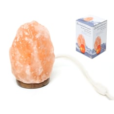 4Living 20cm salt rock table lamp