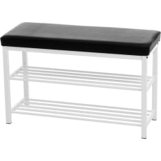 4living hall bench with shoe rack
