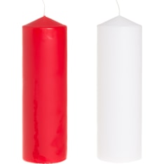 Polar 8x25 cm table candle