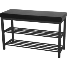 4living hall bench with shoe rack