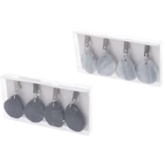 4living Marmori 4 piece tablecloth windweight