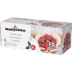 Marjukka 3l 75kpl pakastuspussi