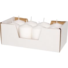 Polar 8kpl 5x8cm pöytäkynttilä