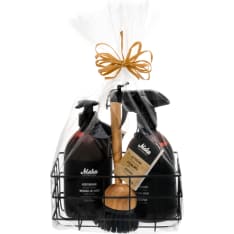 Maku kitchen detergents in a basket gift box