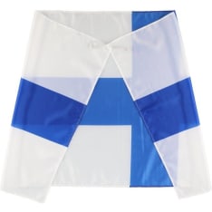 Finland flag cloak