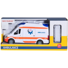 Ambulance with light and sound effects