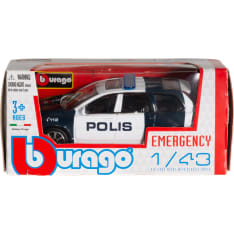 Bburago 1:43 poliisi pikkuauto