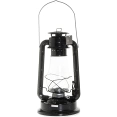 4Living black 38cm storm lantern